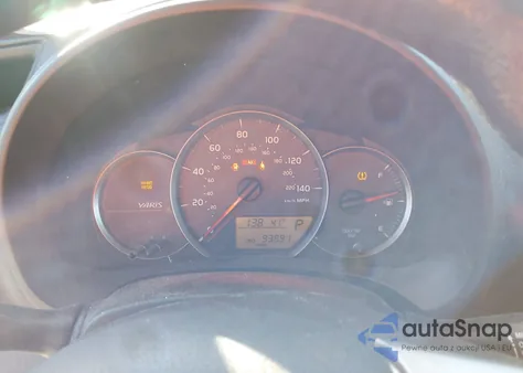 2012 Toyota Yaris Le z USA, uszkodzony, nr VIN JTDKTUD36CD515786